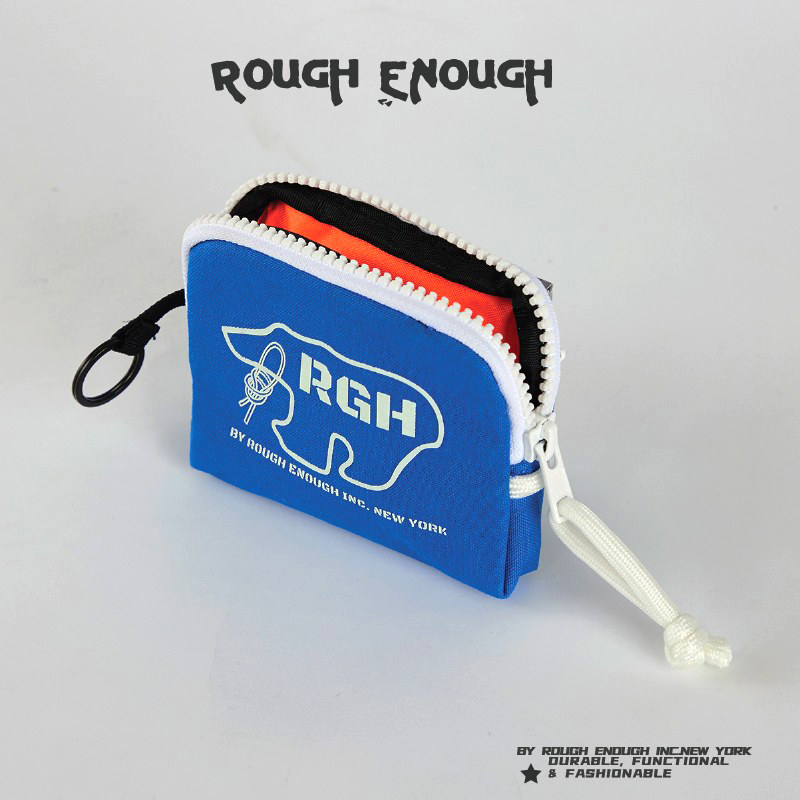 Embroidery Wallet - Porte-cartes et porte-monnaie en toile RGH,