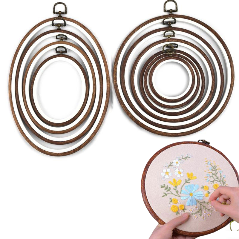 Embroidery Artwork - 10 pièces outil de couture rond