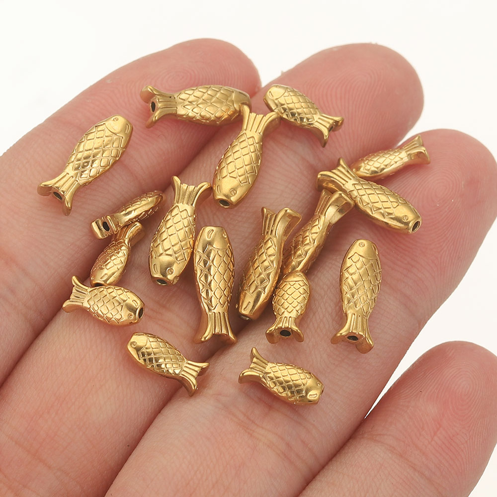 Embroidery Artwork - Breloques en forme de poisson en
