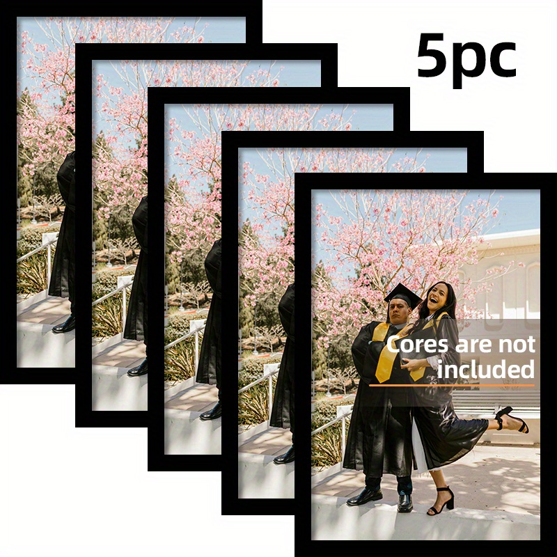 Frame Display Wood - Ensemble de 5 cadres Photo en