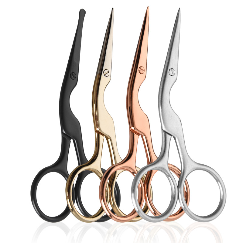 Embroidery Scissors Small - 1 pièces 9.4cm Mini CraneVintage ciseaux