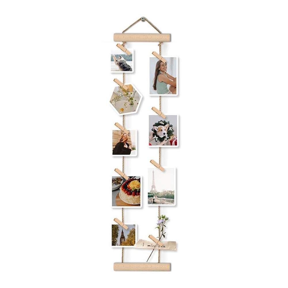 Nouvelles pinces à photos en b - Frame Display Wood avis et prix