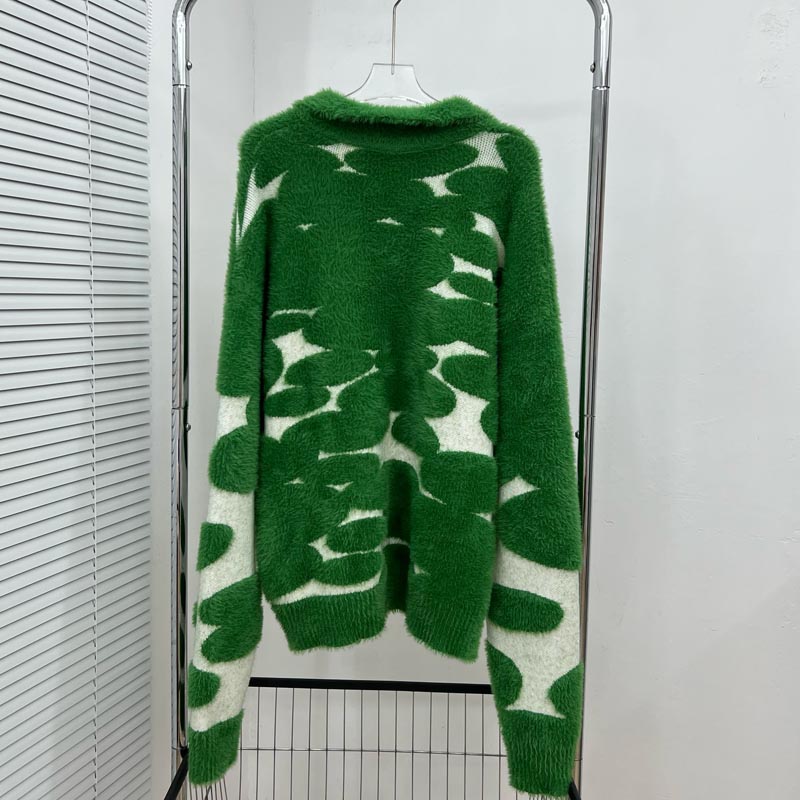 Pull ample à col polo brodé, m - Embroidery House avis et prix