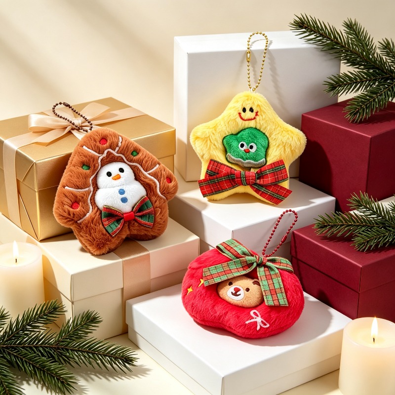 Lot de 3 décorations de Noël e - Embroidery House avis et prix