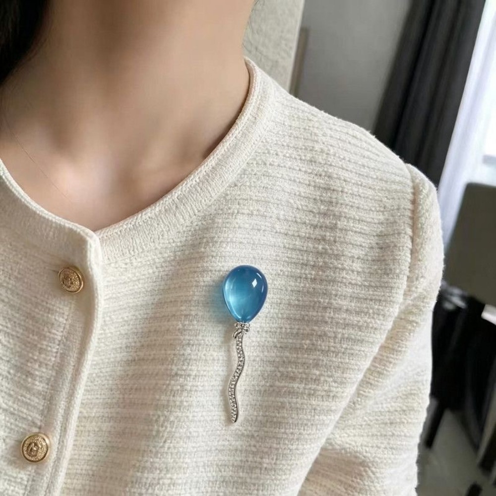 Broche Ballon Bleu Exquis, Ten - Embroidery Bali avis et prix