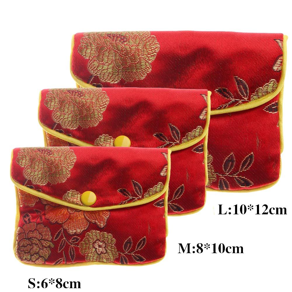Porte-monnaie cadeau en soie b - Embroidery Wallet avis et prix
