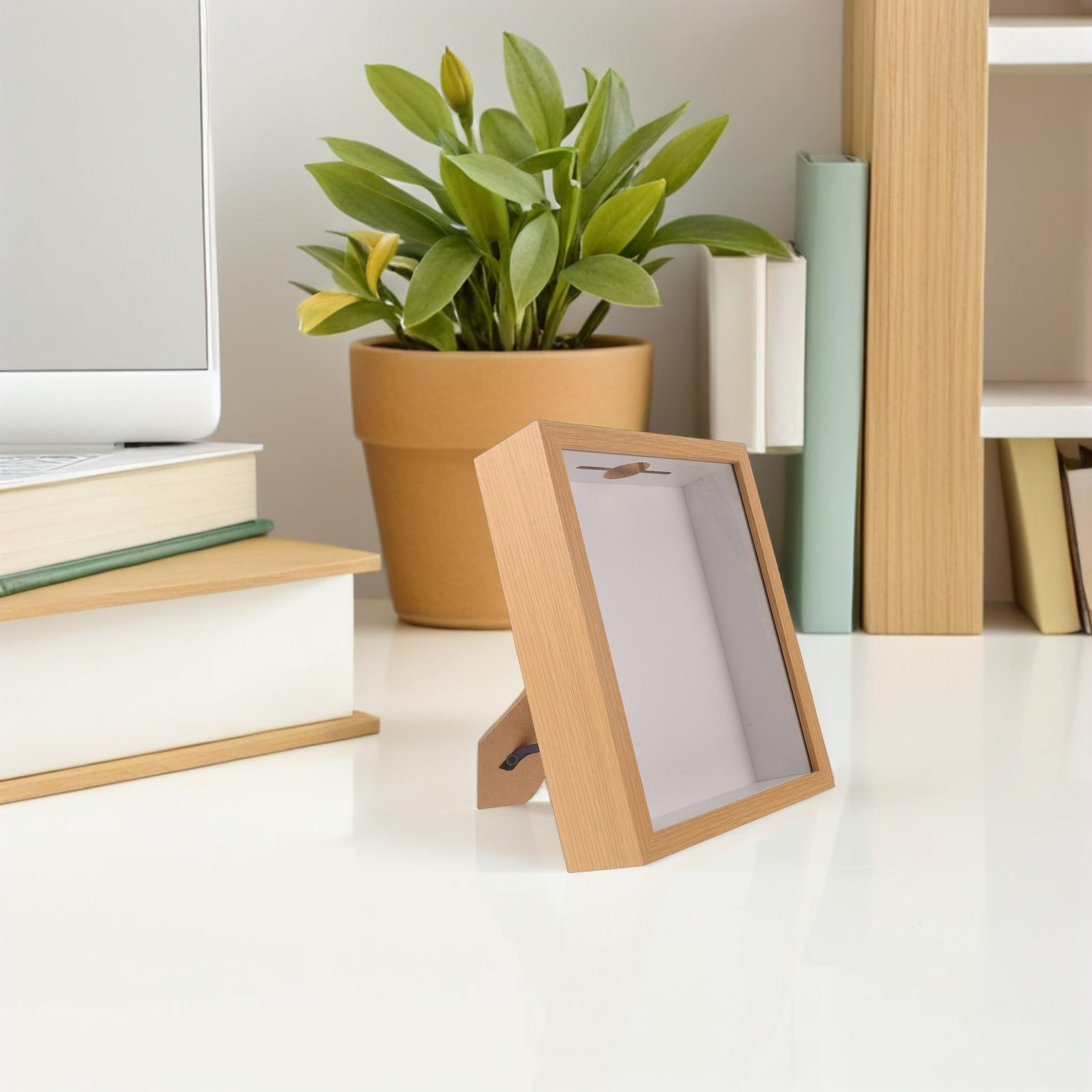 Boîte à coquillages en bois ru - Frame Display Wood avis et prix