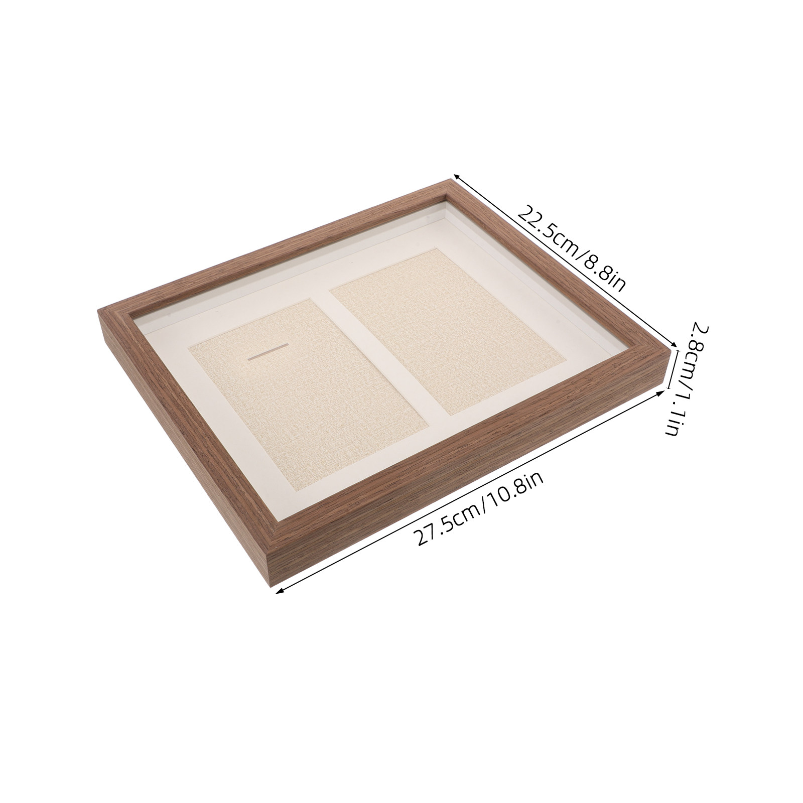 Cadre de présentation de médai - Frame Display Wood avis et prix