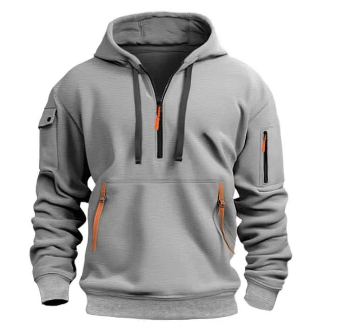Sweat-shirt à capuche pour hom - Embroidery Zip Up Hoodie avis et prix