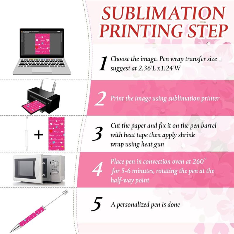 Stylos à bille perlés par subl - Transfer Pen Ink avis et prix