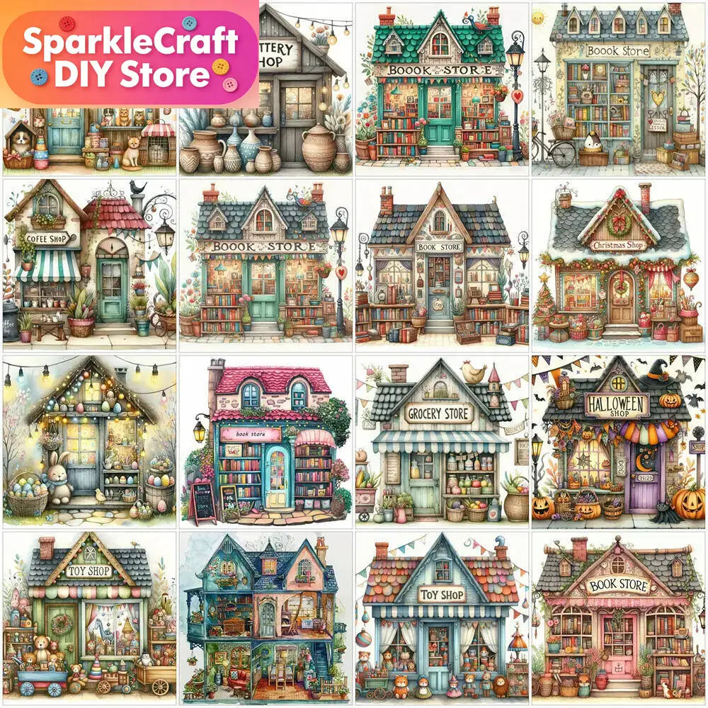 1 pièce Peinture Diamant 5D sa - Embroidery House avis et prix