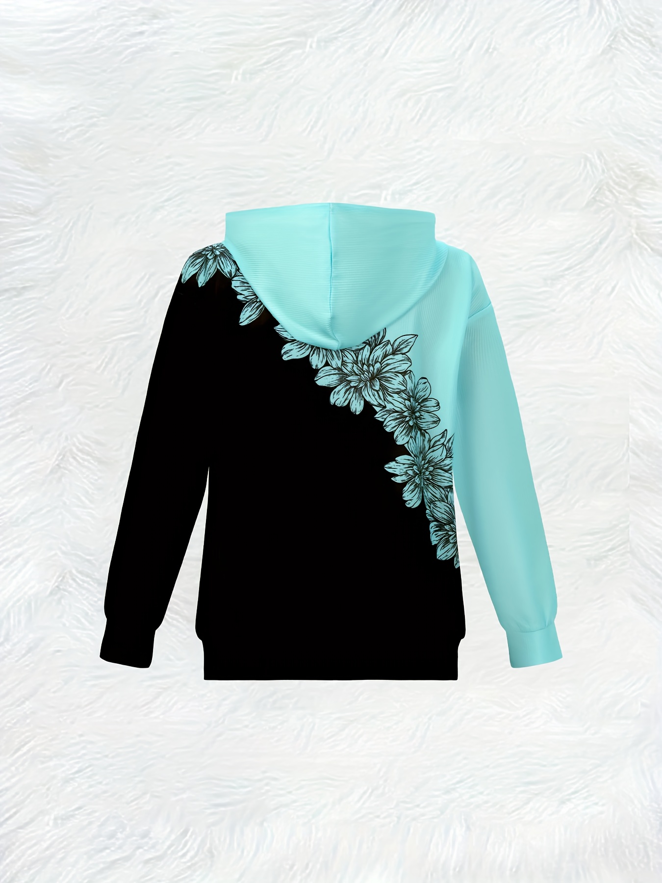 Veste à capuche zippée à fleur - Embroidery Zip Up Hoodie avis et prix