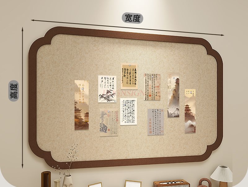 Planche en feutre de style Nat - Frame Display Wood avis et prix