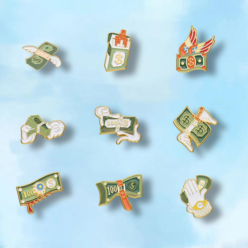 Broche créative en émail d'arg - Embroidery Wallet avis et prix