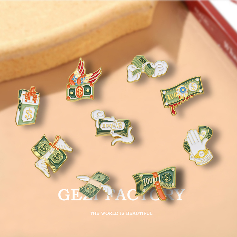 Broche créative en émail d'arg - Embroidery Wallet avis et prix