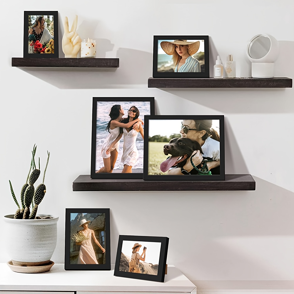 Ensemble de 5 cadres Photo en  - Frame Display Wood avis et prix