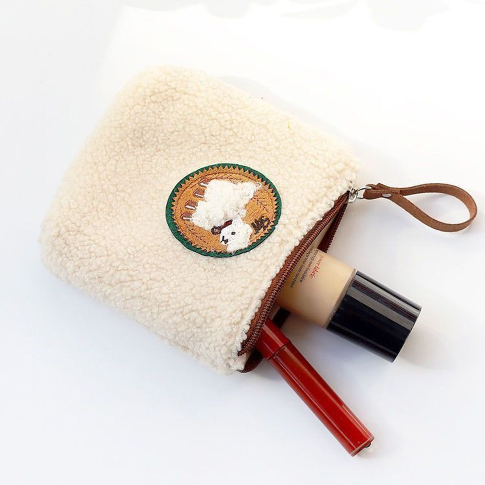 Porte-monnaie en forme de mout - Embroidery Wallet avis et prix