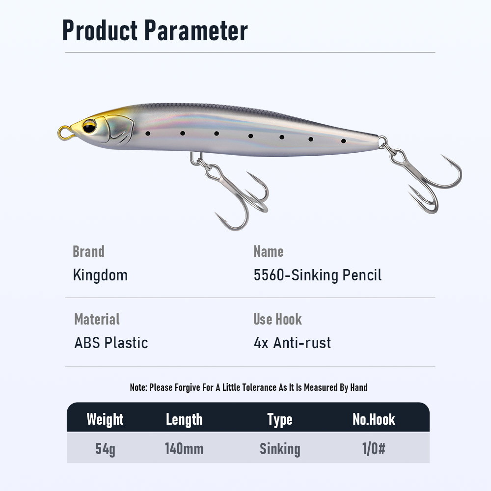 Leurre de pêche coulant KINGDO - Transfer Pen Ink avis et prix