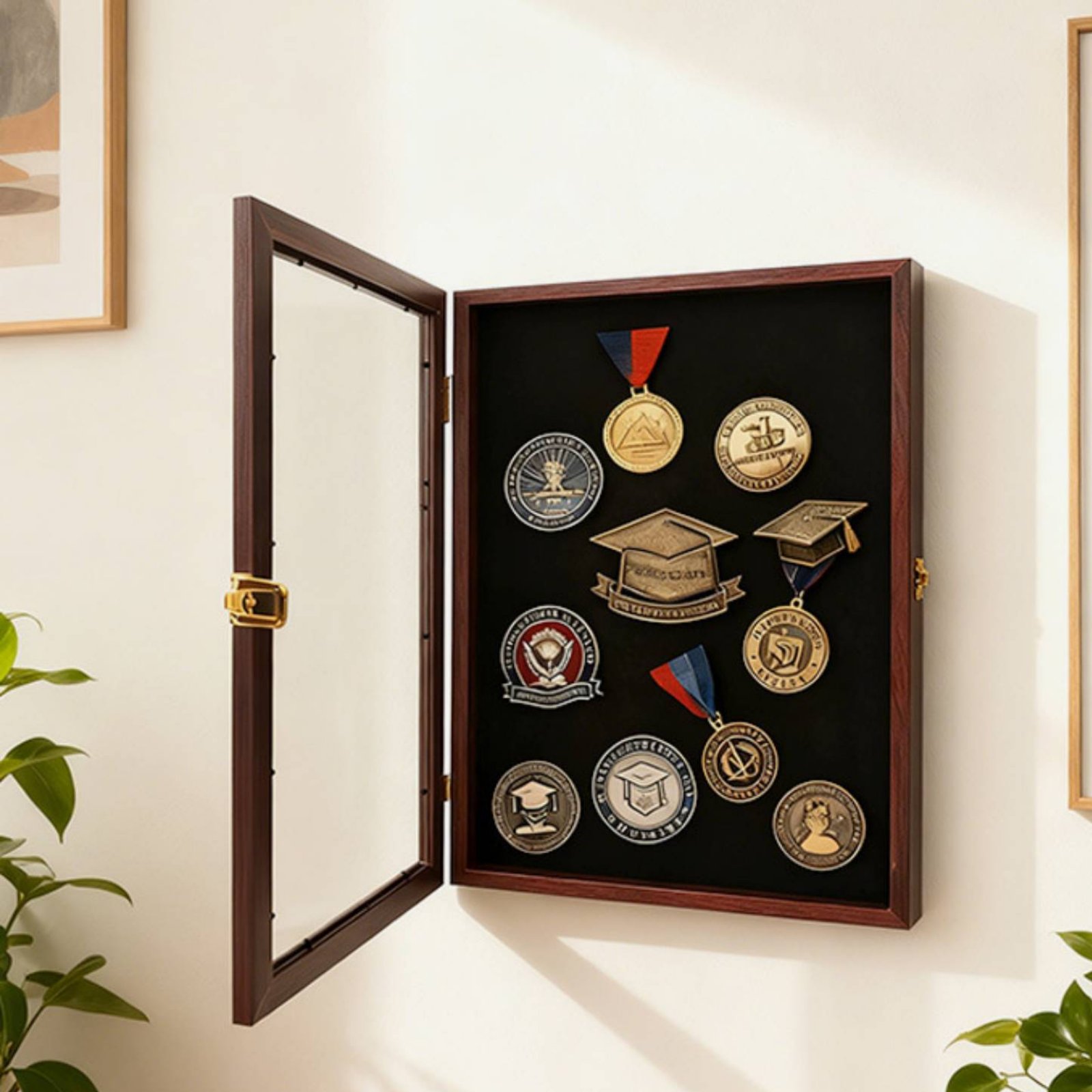 Cadre de présentation de badge - Frame Display Wood avis et prix